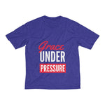 Men's Heather Dri-Fit Tee | Grace Under Pressure - BnG Wear