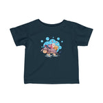 Infant Fine Jersey Printed Tee | Cute Donkey and its friends - BnG Wear