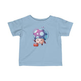 Infant Fine Jersey Printed Tee |  Happy Mushroom - BnG Wear