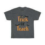 trick or teach halloween classic t shirt