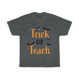 trick or teach halloween classic t shirt