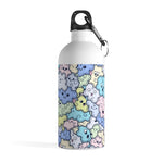 Many Cute Cloud Doodle Stainless Steel Water Bottle - BnG Wear