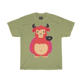 Cute Monster hi Women Designous Printed Tshirt round neck - BnG Wear