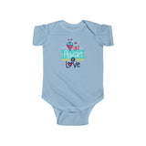 Infant Fine Jersey Bodysuit | Always in Love - BnG Wear