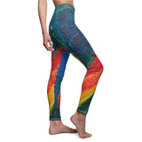 Women's Cut & Sew Casual leggings | Jeggings | Stylish abstract - BnG Wear