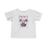 Infant Fine Jersey Printed Tee | Kitty - BnG Wear