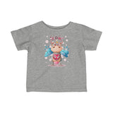 Infant Fine Jersey Printed Tee | Cow - BnG Wear