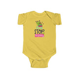 Infant Fine Jersey Bodysuit | Never Stop Reading - BnG Wear