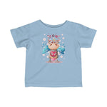 Infant Fine Jersey Printed Tee | Cow - BnG Wear