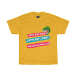 Let's Eat Kids. Let's Eat, Kids. Punctuation Saves Lives Women Tshirt