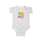 Infant Fine Jersey Bodysuit | With all my Heart - BnG Wear