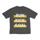Men's Heather Dri-Fit Tee | Run Kick Goal Football - BnG Wear