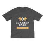 Men's Heather Dri-Fit Tee | Rugby Quarter Back Game On - BnG Wear