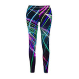 Women's Cut & Sew Casual Leggings | Jeggings | Disco Abstract - BnG Wear