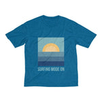 Men's Heather Dri-Fit Tee | Surfing Mode On - BnG Wear