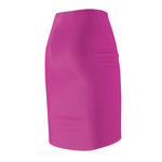Dark Pink Women's Pencil Skirt - BnG Wear