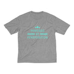 Men's Heather Dri-Fit Tee | Powered By Perspiration - BnG Wear