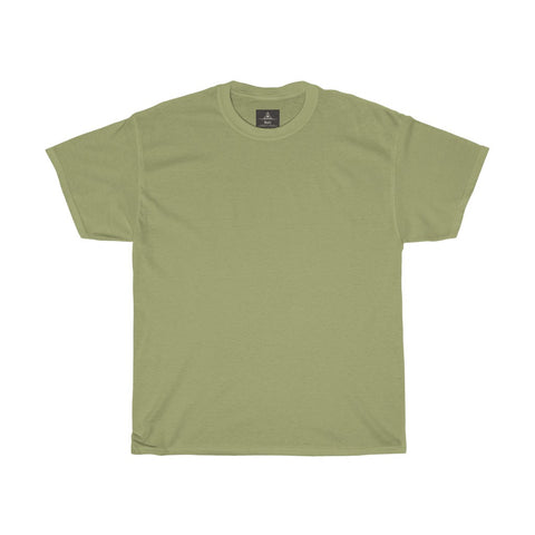 Unisex Round Neck Plain T-Shirt Kiwi Green (Regular Fit)