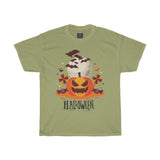 halloween pumpkin spooky face classic t shirt