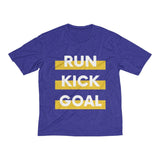Men's Heather Dri-Fit Tee | Run Kick Goal Football - BnG Wear