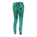 Women's Cut & Sew Casual Leggings | Building Abstract - BnG Wear