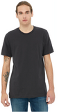 BNGwear Men's Short-Sleeve Crewneck Black Cotton T-Shirt