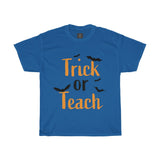 trick or teach halloween classic t shirt