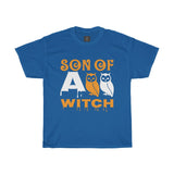 son of a witch halloween owl classic t shirt