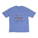 Men's Heather Dri-Fit Tee | I'D Rather Be Kayaking - BnG Wear