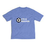 Men's Heather Dri-Fit Tee | I'M a Keeper Football - BnG Wear