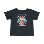 Infant Fine Jersey Printed Tee | Cow - BnG Wear