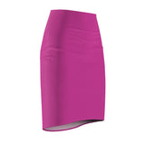 Dark Pink Women's Pencil Skirt - BnG Wear