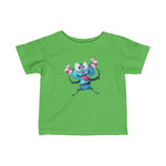 Infant Fine Jersey Printed Tee |  Cute Ice age monster - BnG Wear