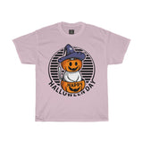 happy halloween day halloween pumpkin cat witch classic t shirt