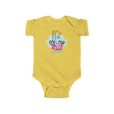 Infant Fine Jersey Bodysuit | Follow Your Dreams - BnG Wear