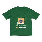 Men's Heather Dri-Fit Tee | Play For The Whole 10 Yards - BnG Wear