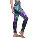 Women's Cut & Sew Casual Leggings | Jeggings | Disco Abstract - BnG Wear
