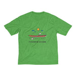 Men's Heather Dri-Fit Tee | I'D Rather Be Kayaking - BnG Wear