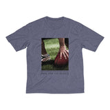 Men's Heather Dri-Fit Tee | Here For The Huddle Rugby - BnG Wear