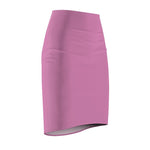 Rose Pink Women's Pencil Skirt - BnG Wear