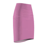 Rose Pink Women's Pencil Skirt - BnG Wear