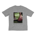 Men's Heather Dri-Fit Tee | Here For The Huddle Rugby - BnG Wear