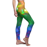 Women's Cut & Sew Casual Leggings | Jeggings | Gems Abstract - BnG Wear