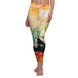 Women's Cut & Sew Casual Leggings | Jeggings | Desert Abstract - BnG Wear