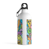 Alien Doodle Stainless Steel Water Bottle - BnG Wear