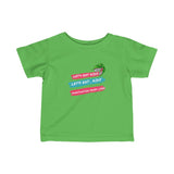 Let's Eat Kids  Infant Fine Jersey Printed Tee