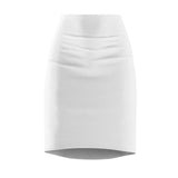 White Sky Blue Women's Pencil Skirt - BnG Wear