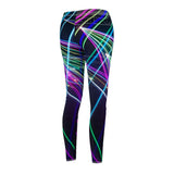 Women's Cut & Sew Casual Leggings | Jeggings | Disco Abstract - BnG Wear