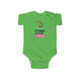 Infant Fine Jersey Bodysuit | Never Stop Reading - BnG Wear