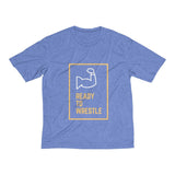 Men's Heather Dri-Fit Tee | Ready to wrestle - BnG Wear